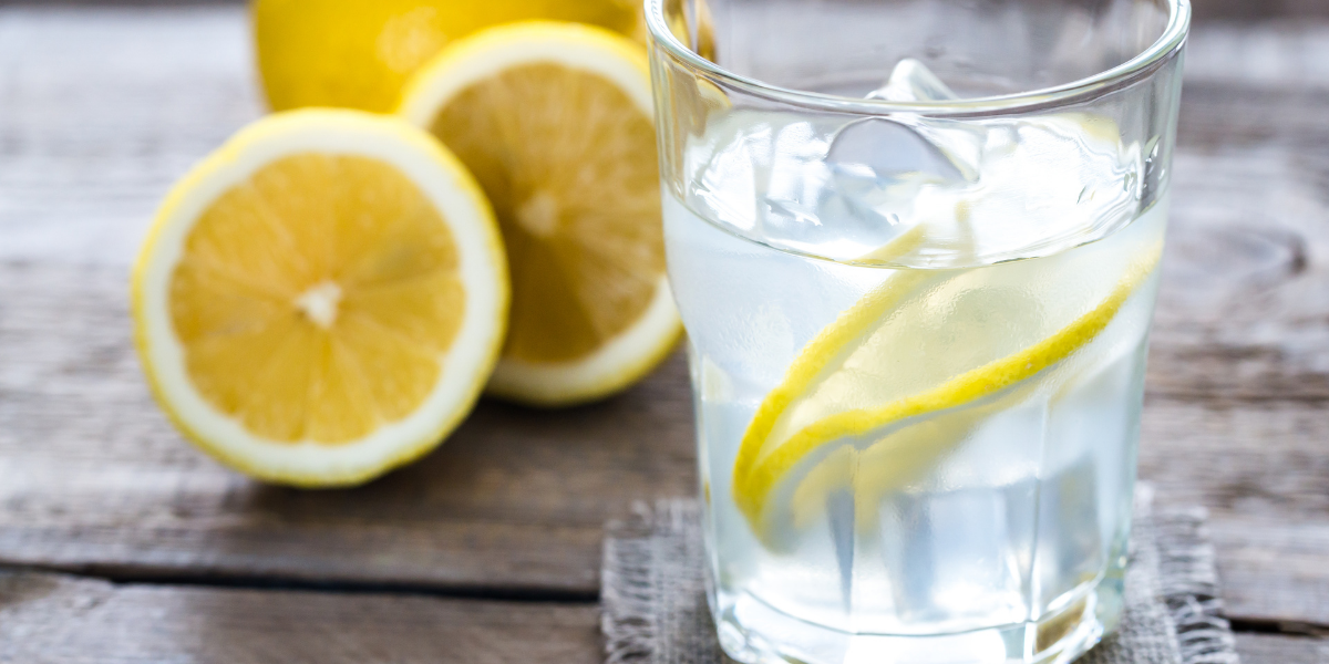 lemon water