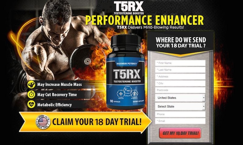 T5RX Testosterone Booster