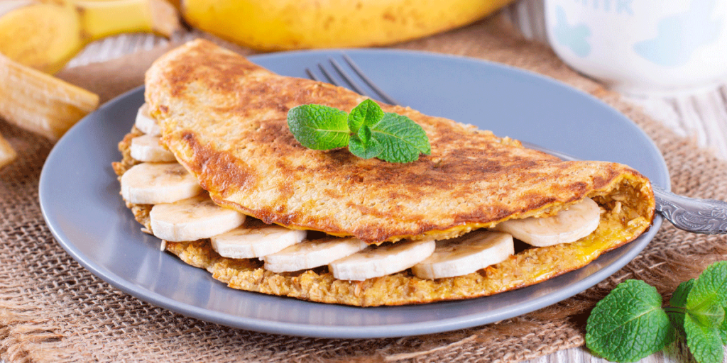 oatmeal banana pancakes