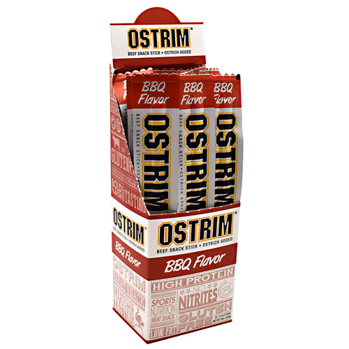 Ostrim Beef and Ostrich Snack Stick Barbeque