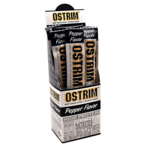 Ostrim Beef and Ostrich Snack Pepper Stick