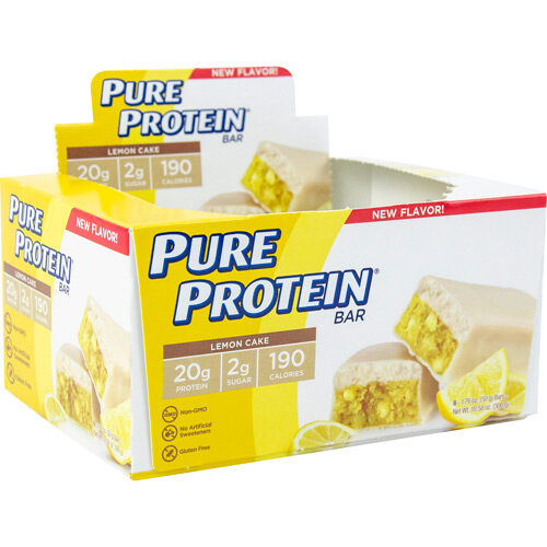 Pure Protein Protein Bars Lemon Cake