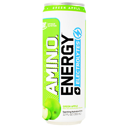 Amino Energy Plus Electrolytes RTD Green Apple