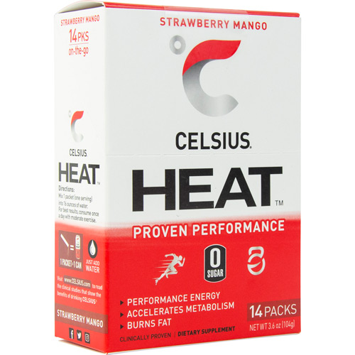 Celsius Heat Proven Performance Strawberry Mango