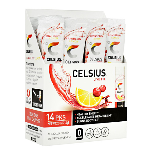 Celsius Live Fit Cranberry Lemon