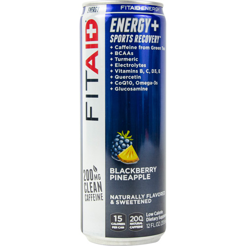 FitAid Energy Plus Sports Recovery Blackberry Pineapple 12 ea