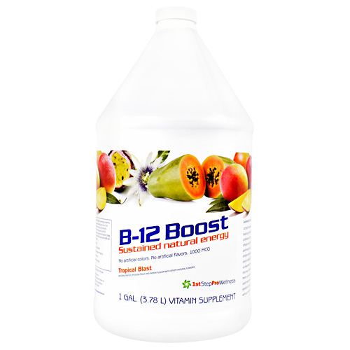 High Performance Fitness B 12 Boost Tropical Blast No Artificial Color Flavor
