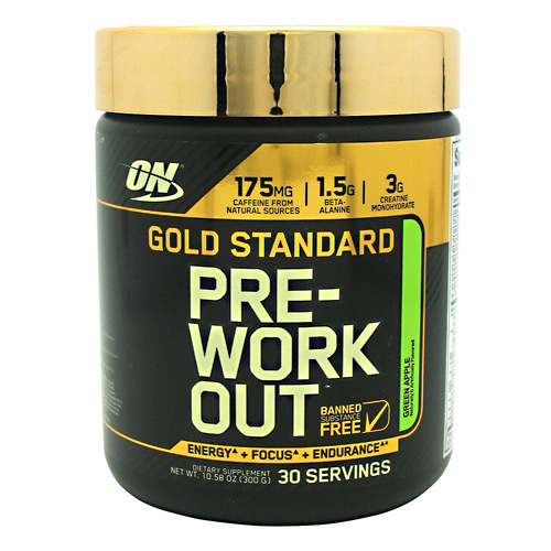 Optimum Nutrition Gold Standard Pre Workout Green Apple