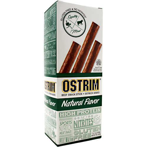 Ostrim Beef and Ostrich Snack Natural Flavor