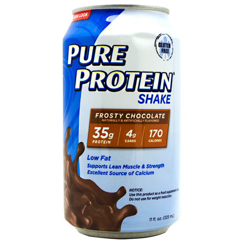 Pure Protein Shake Low Fat Frosty Chocolate