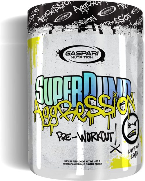 Gaspari Nutrition Superpump Aggression Lights Out Lemon